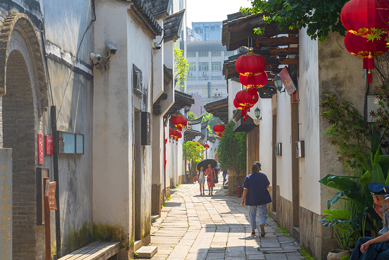 2019年6月28日，福州，三坊七巷風(fēng)光。